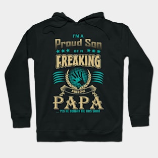 Proud son, father son Hoodie